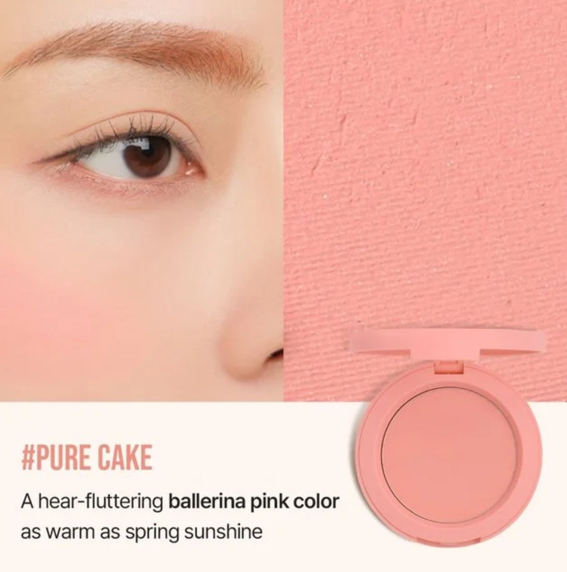 3CE Mood Recipe 柔霧米色調單色胭脂 | 偽素顏必備 持久唔卡粉 💄