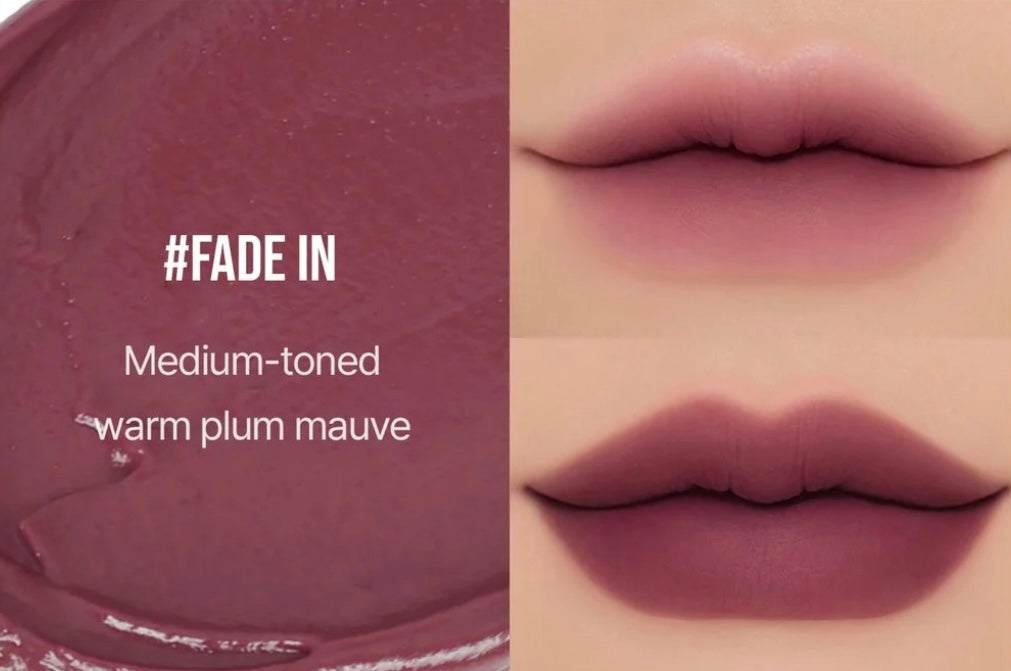 3CE Velvet Lip Tint 絲絨霧面唇釉｜持久不脫色 顯白不顯唇紋