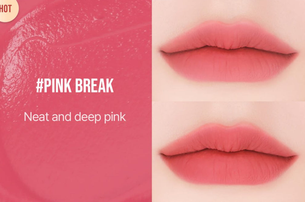 3CE Velvet Lip Tint 絲絨霧面唇釉｜持久不脫色 顯白不顯唇紋