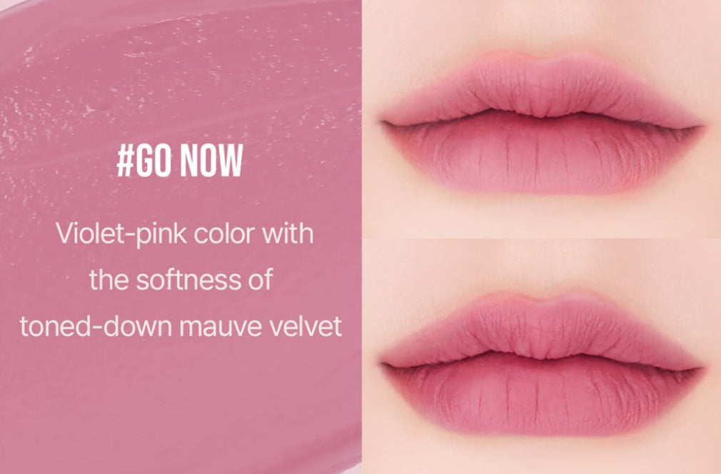 3CE Velvet Lip Tint 絲絨霧面唇釉｜持久不脫色 顯白不顯唇紋