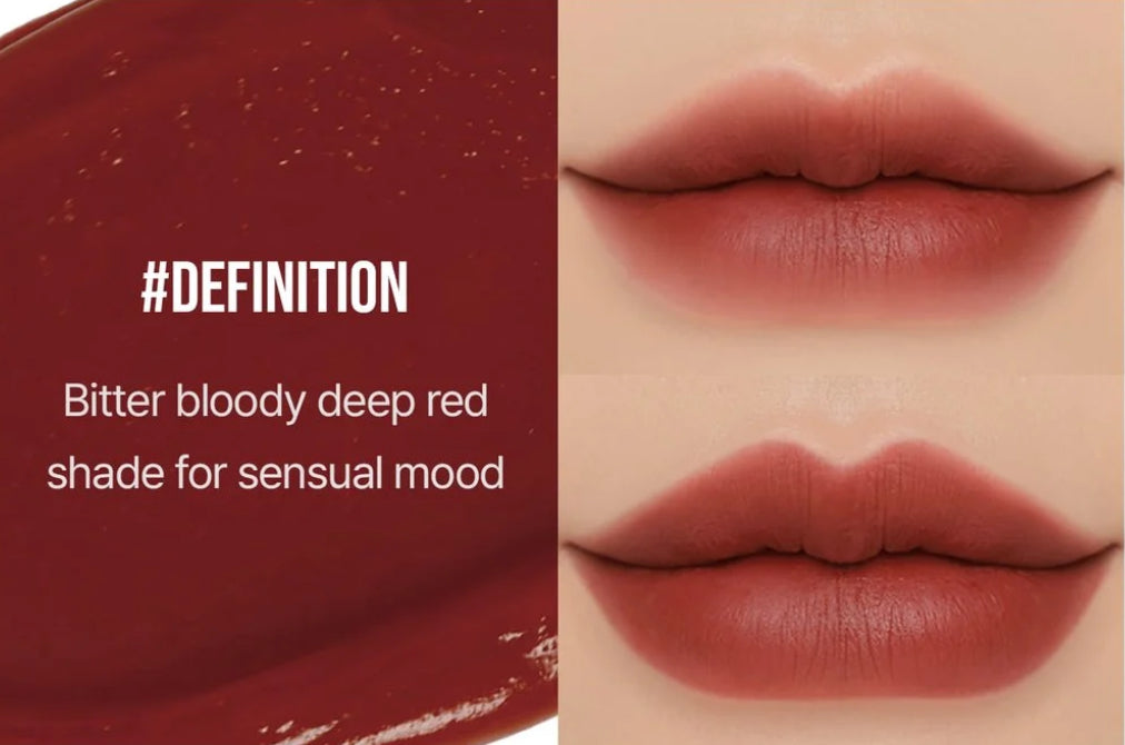 3CE Velvet Lip Tint 絲絨霧面唇釉｜持久不脫色 顯白不顯唇紋