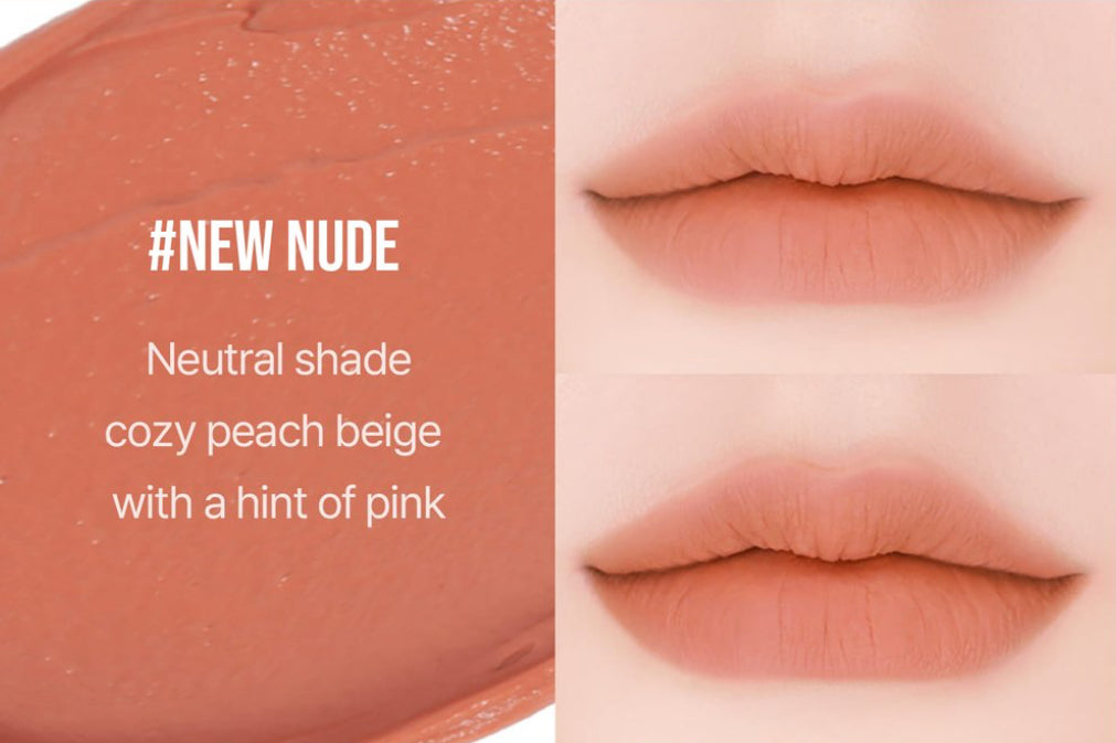 3CE Velvet Lip Tint 絲絨霧面唇釉｜持久不脫色 顯白不顯唇紋