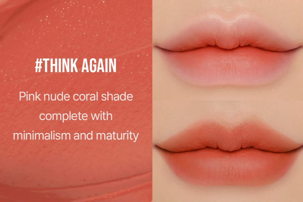 3CE Velvet Lip Tint 絲絨霧面唇釉｜持久不脫色 顯白不顯唇紋