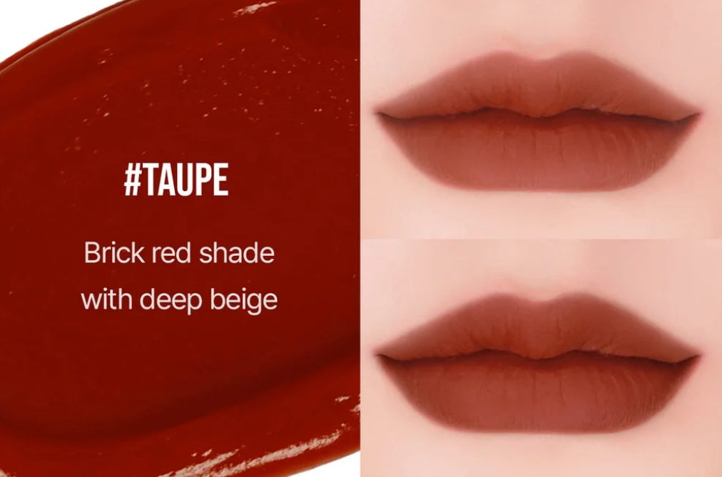 3CE Velvet Lip Tint 絲絨霧面唇釉｜持久不脫色 顯白不顯唇紋