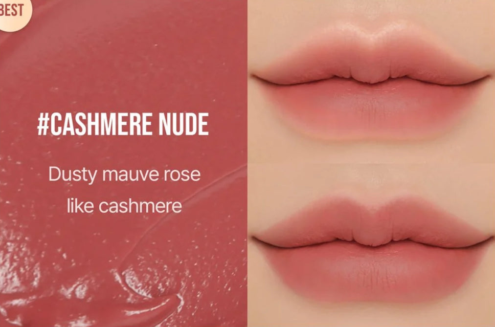 3CE Velvet Lip Tint 絲絨霧面唇釉｜持久不脫色 顯白不顯唇紋