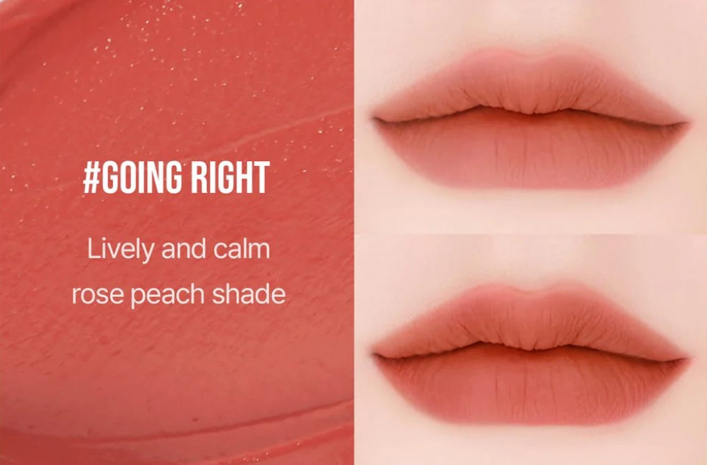 3CE Velvet Lip Tint 絲絨霧面唇釉｜持久不脫色 顯白不顯唇紋